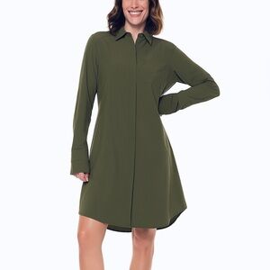▪️ Coolibar UPF 50+ Women's Malta Travel Shirt Dress